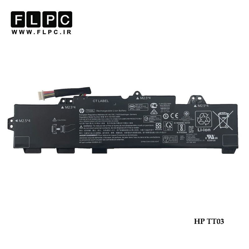 باتری لپ تاپ اچ پی HP TT03 برند Gimo Plus