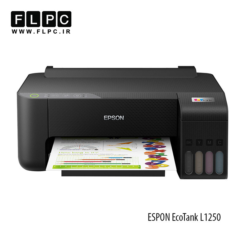 پرینتر تک کاره جوهر افشان رنگی Epson مدل EcoTank L1250