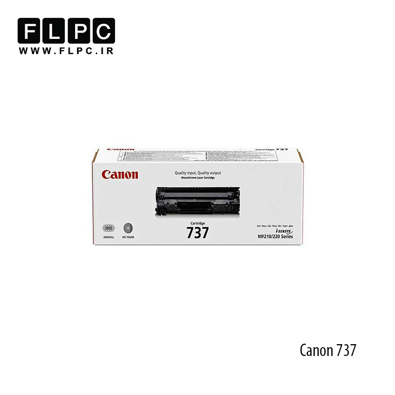 کارتریج تونر مشکی طرح اصلی CANON مدل 737