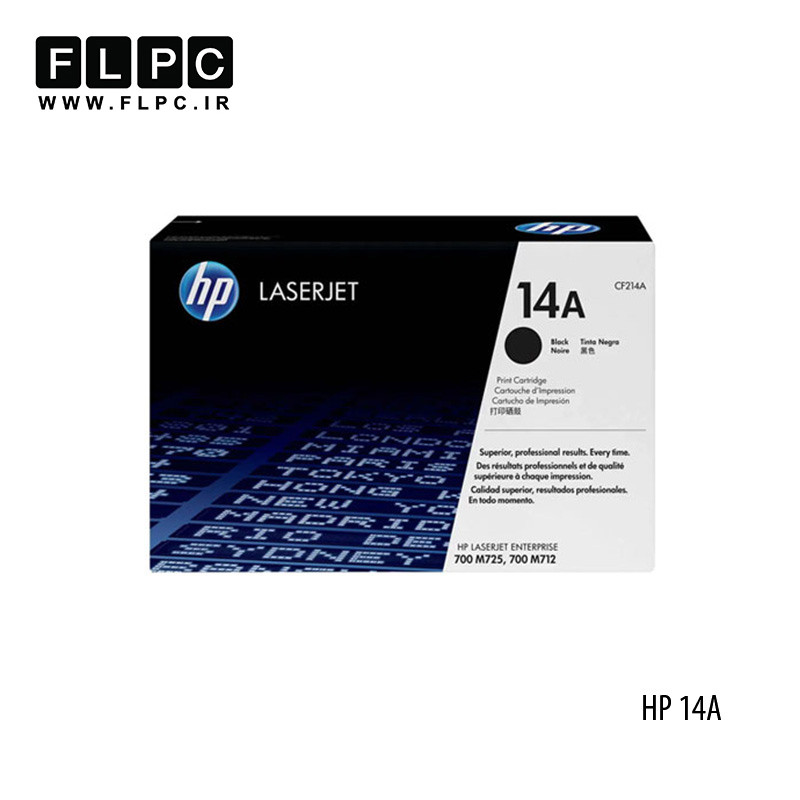کارتریج تونر مشکی طرح اصلی HP مدل 14A