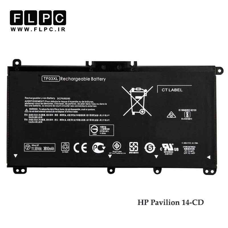 باتری لپ تاپ اچ پی HP Pavilion 14-CD _3636mAh برند GIMO