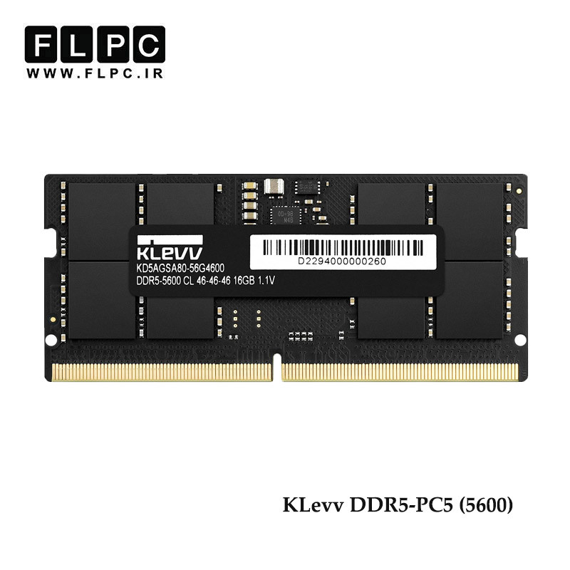 رم لپ تاپ 16 گیگابایت KLEVV DDR5-PC5 (5600)
