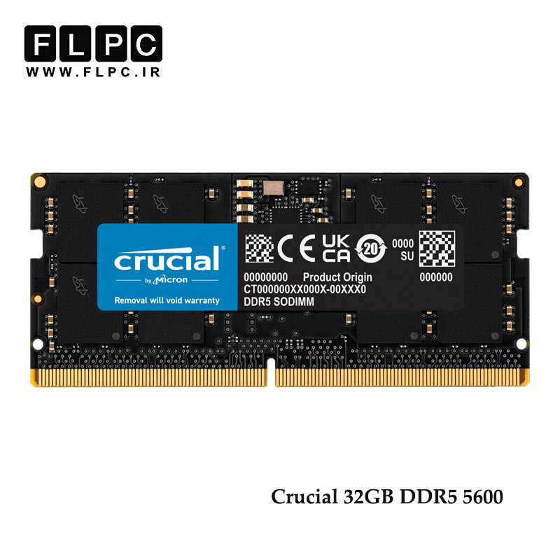 رم لپ تاپ 32 گیگابایت Crucial DDR5-PC5 (5600)