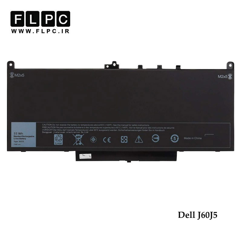 باتری لپ تاپ دل Dell J60J5 _7200mAh