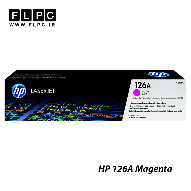 کارتریج تونر قرمز طرح اصلی Hp مدل 126A