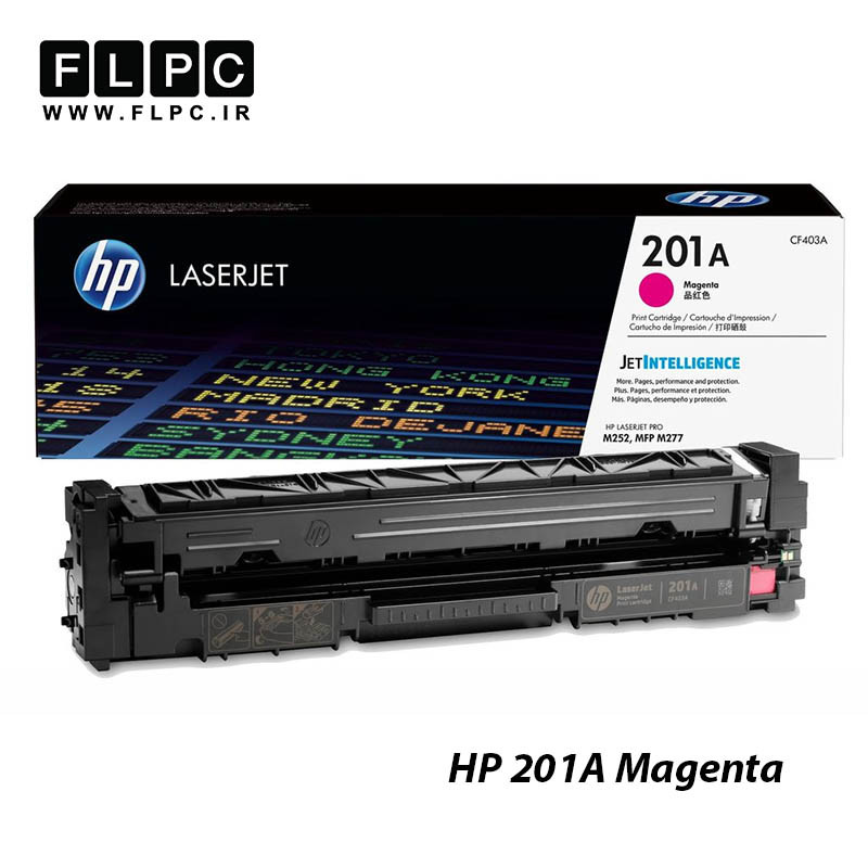 کارتریج تونر قرمز طرح اصلی Hp مدل Laserjet 201A