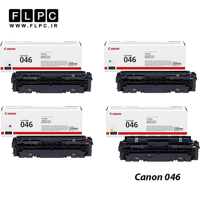 کارتریج تونر مشکی طرح اصلی CANON مدل 046