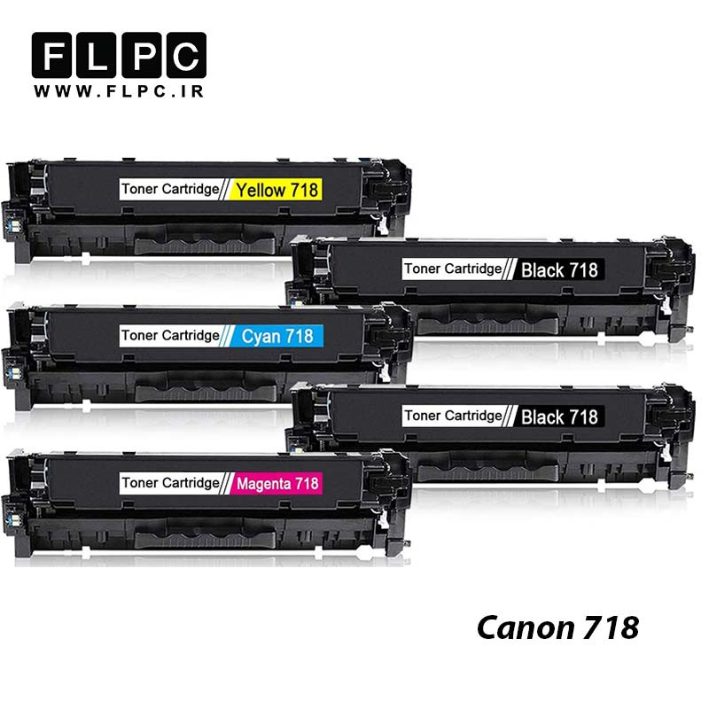 کارتریج تونر مشکی طرح اصلی CANON مدل 718