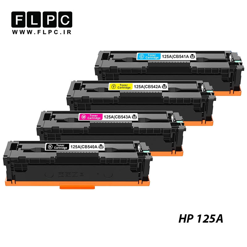 کارتریج تونر رنگی طرح اصلی Hp مدل HP 125A
