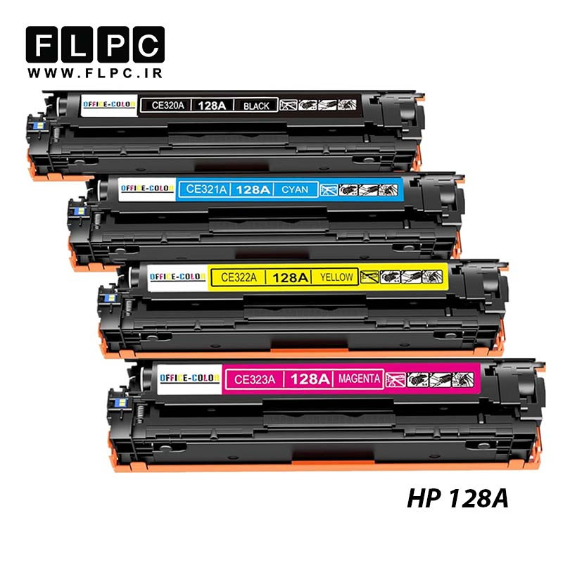 کارتریج تونر رنگی طرح اصلی Hp مدل HP 128A