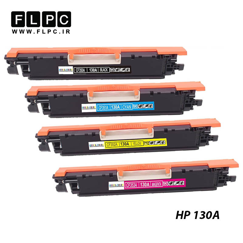 کارتریج تونر رنگی طرح اصلی Hp مدل HP 130A