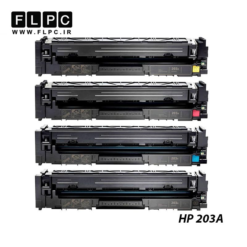 کارتریج تونر رنگی طرح اصلی Hp مدل HP 203A