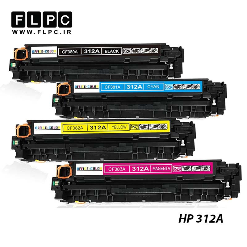 کارتریج تونر رنگی طرح اصلی Hp مدل HP 312A