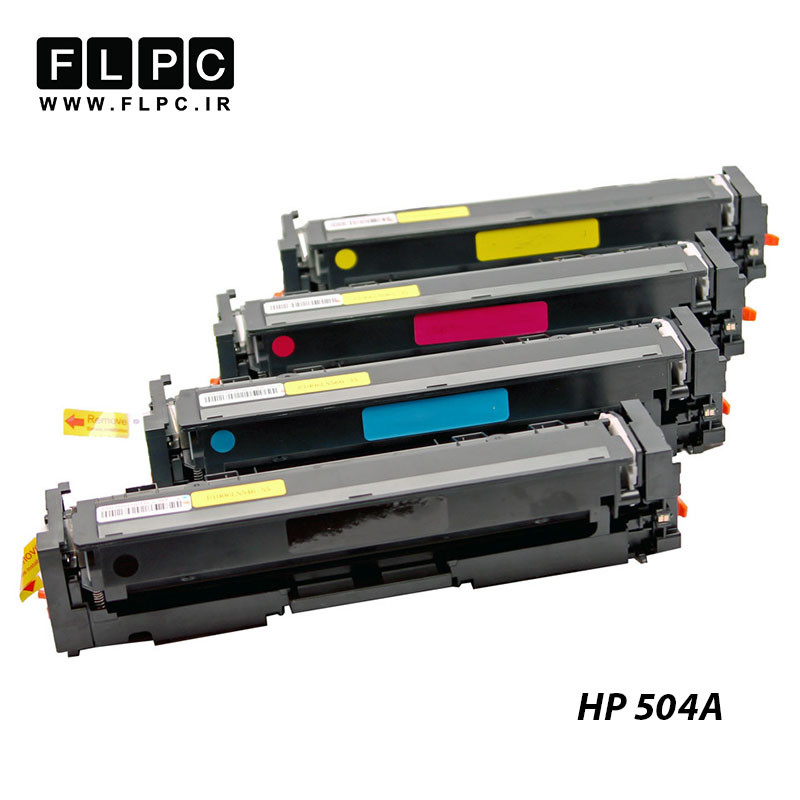 کارتریج تونر رنگی طرح اصلی Hp مدل HP 504A