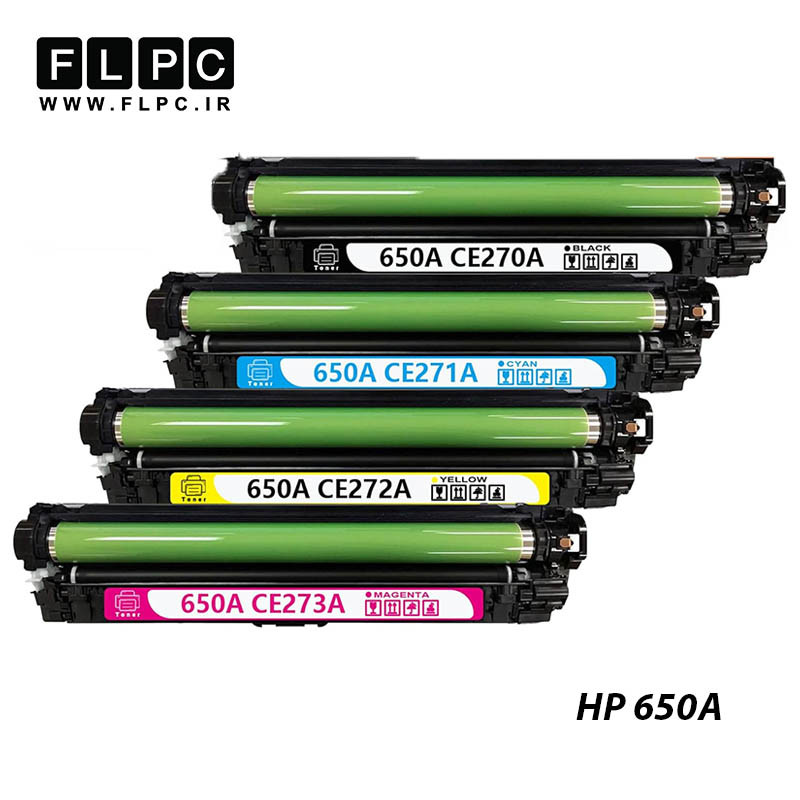 کارتریج تونر رنگی طرح اصلی Hp مدل HP 650A