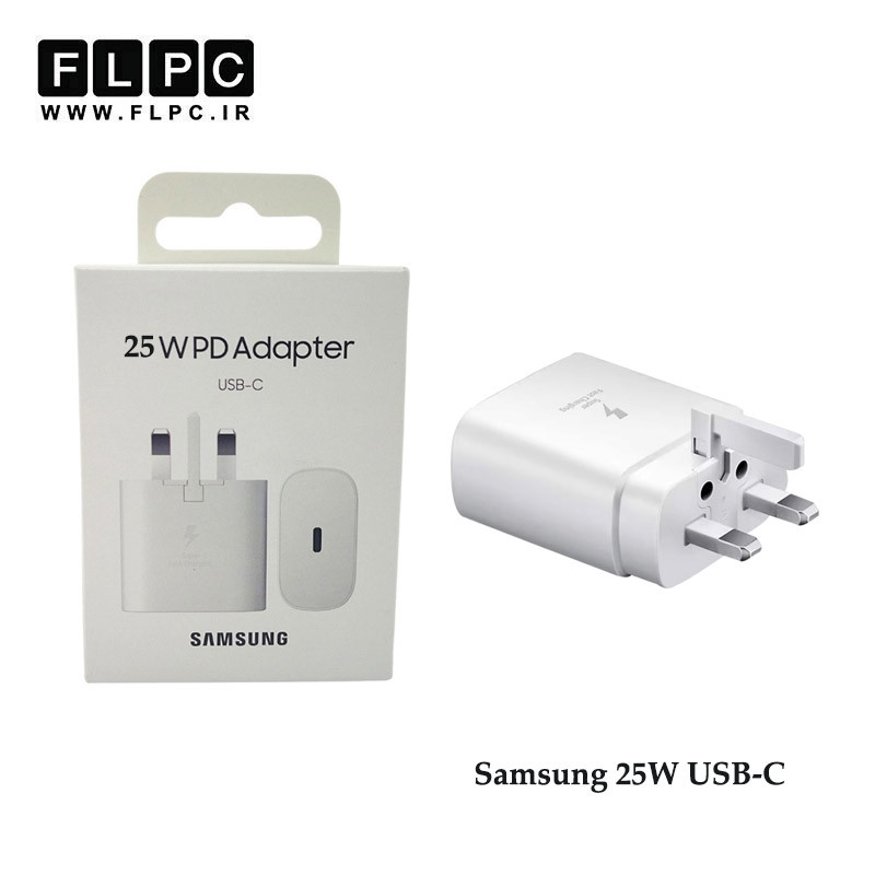 آداپتور 25 وات سامسونگ Super Fast _USB-C مدل EP-TA845