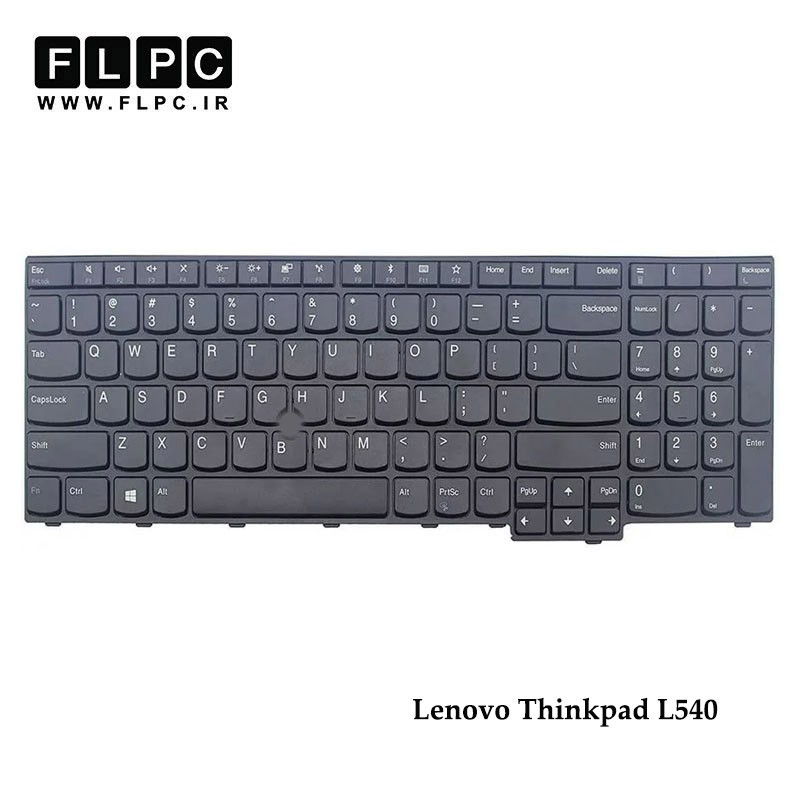 کیبورد لپ تاپ لنوو Lenovo Thinkpad L540 مشکی-بدون موس-با فریم