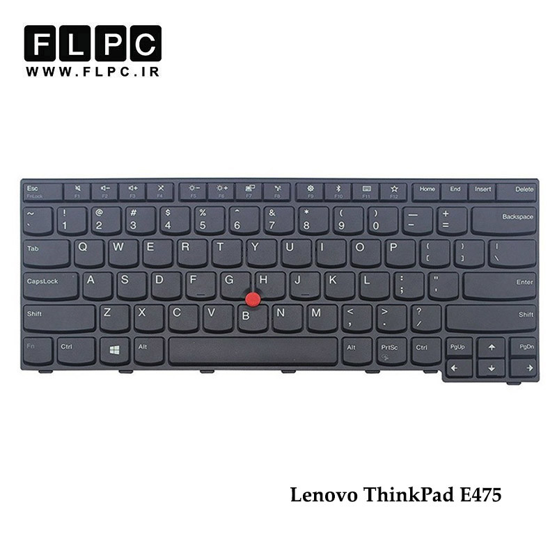 کیبورد لپ تاپ لنوو Lenovo ThinkPad E475 مشکی-با موس
