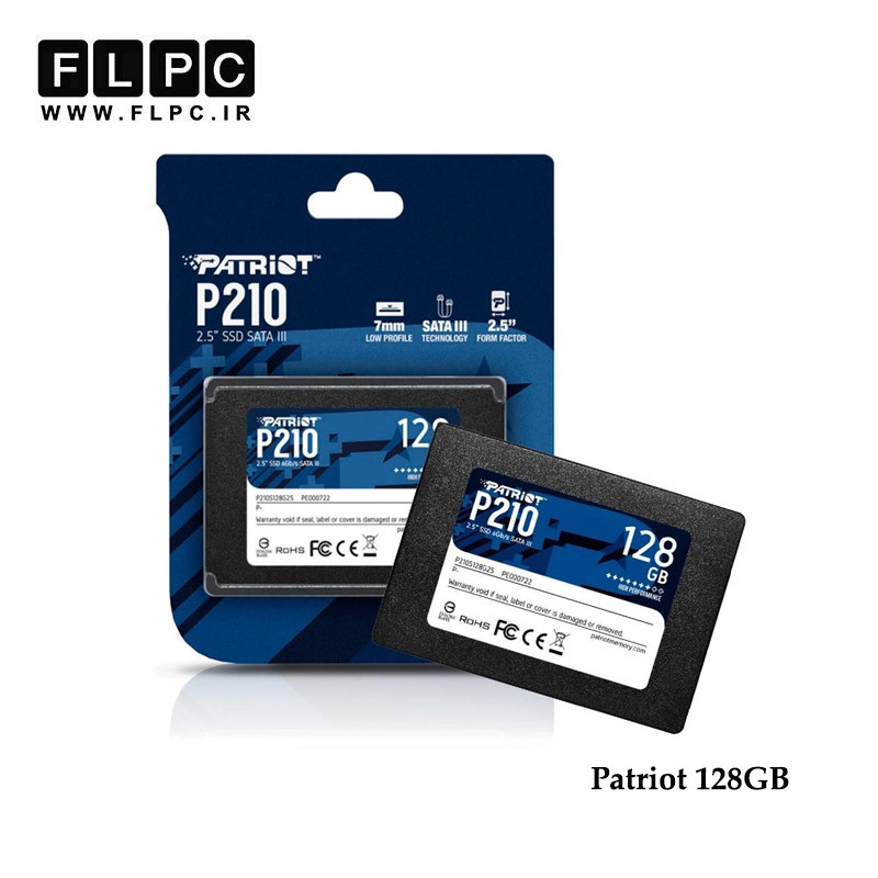 هارد SSD لپ تاپ 128 گیگابایت Patriot مدل P210