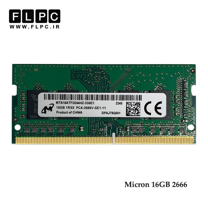 رم لپ تاپ 16 گیگ Micron DDR4-PC4 (2666)