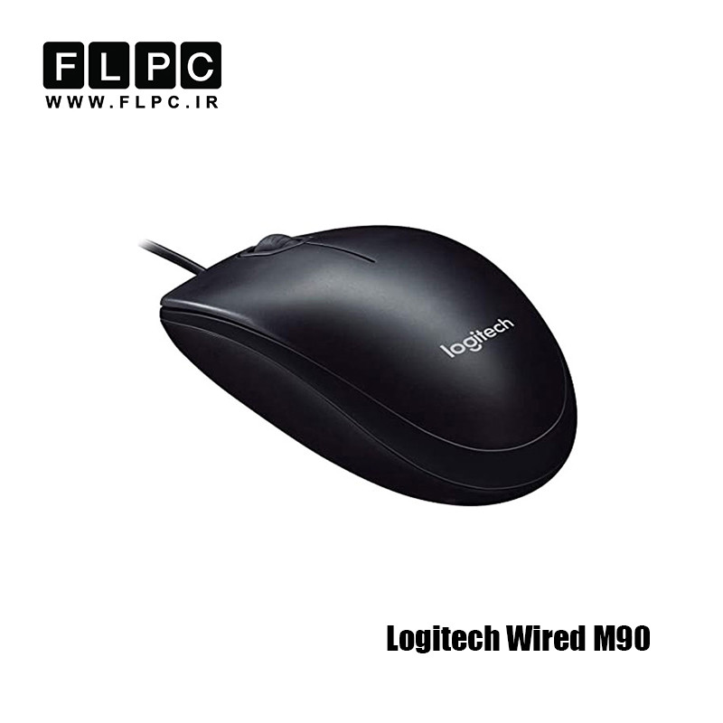 ماوس با سیم لاجیتک مدل Logitech M90 مشکی