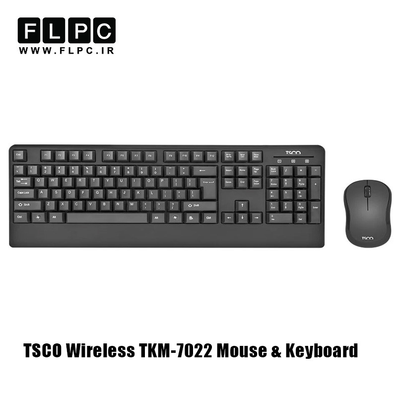کیبورد و موس بی سیم تسکو مدل TSCO Combo TKM-7022