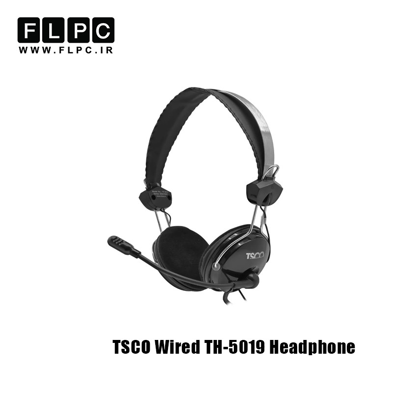 هدفون با سیم تسکو مدل TSCO Headphone TH-5019