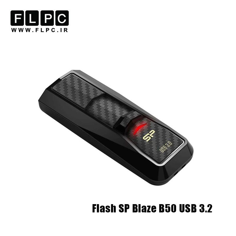 فلش مموری 32 گیگابایت Silicon Power مدل Blaze B50 مشکی