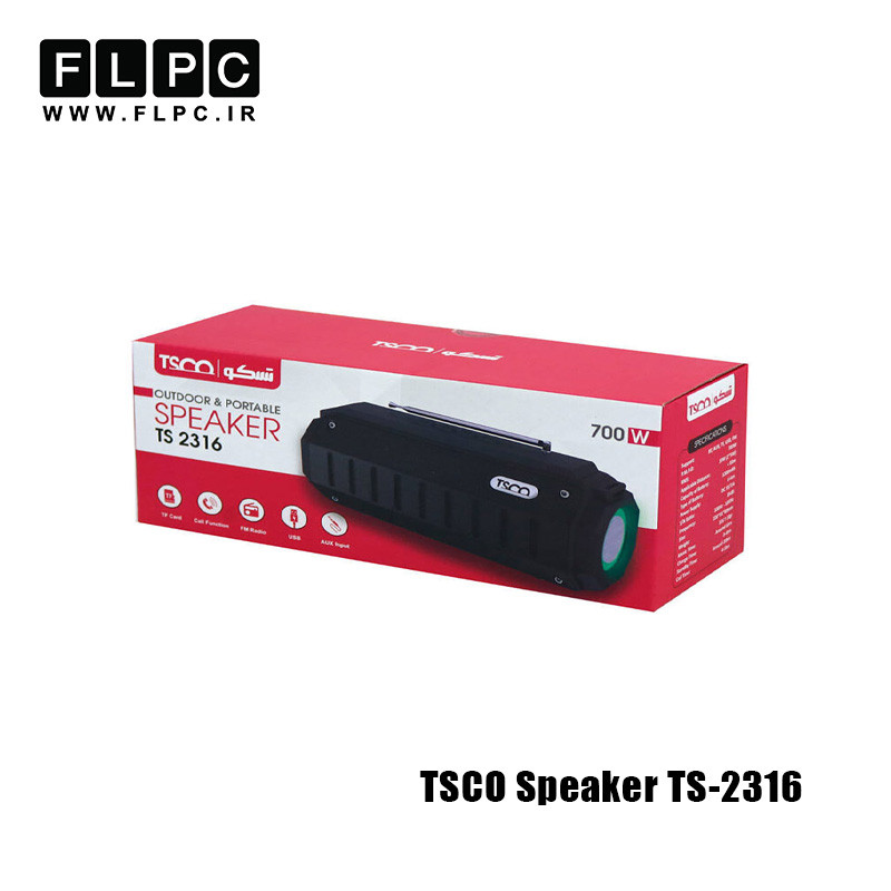 اسپیکر قابل حمل تسکو مدل TSCO TS-2316