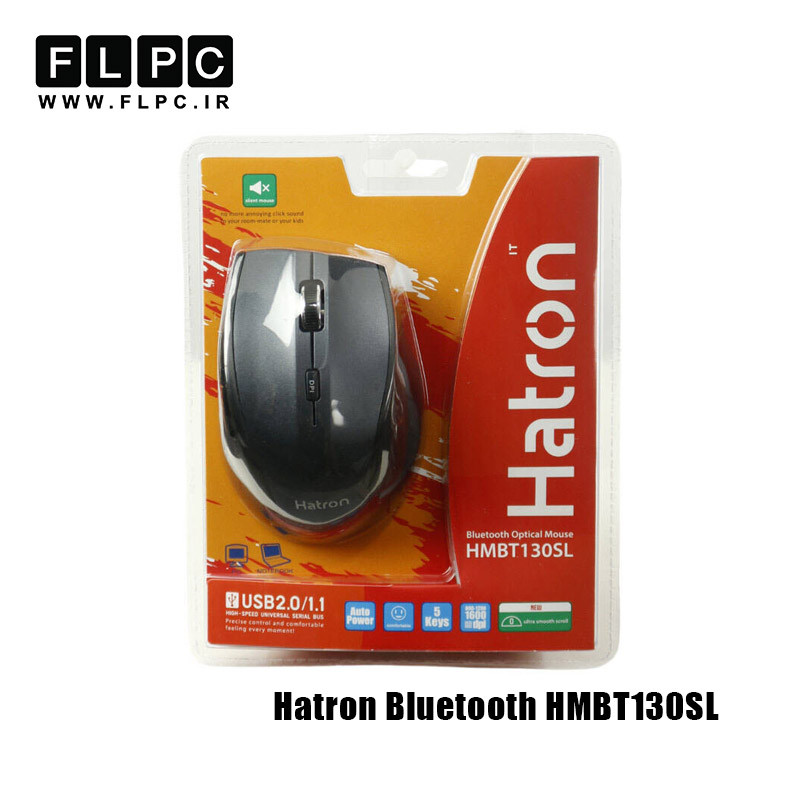 موس بی سیم هترون مدل Hatron HMBT130SL بلوتوثی- سایلنت