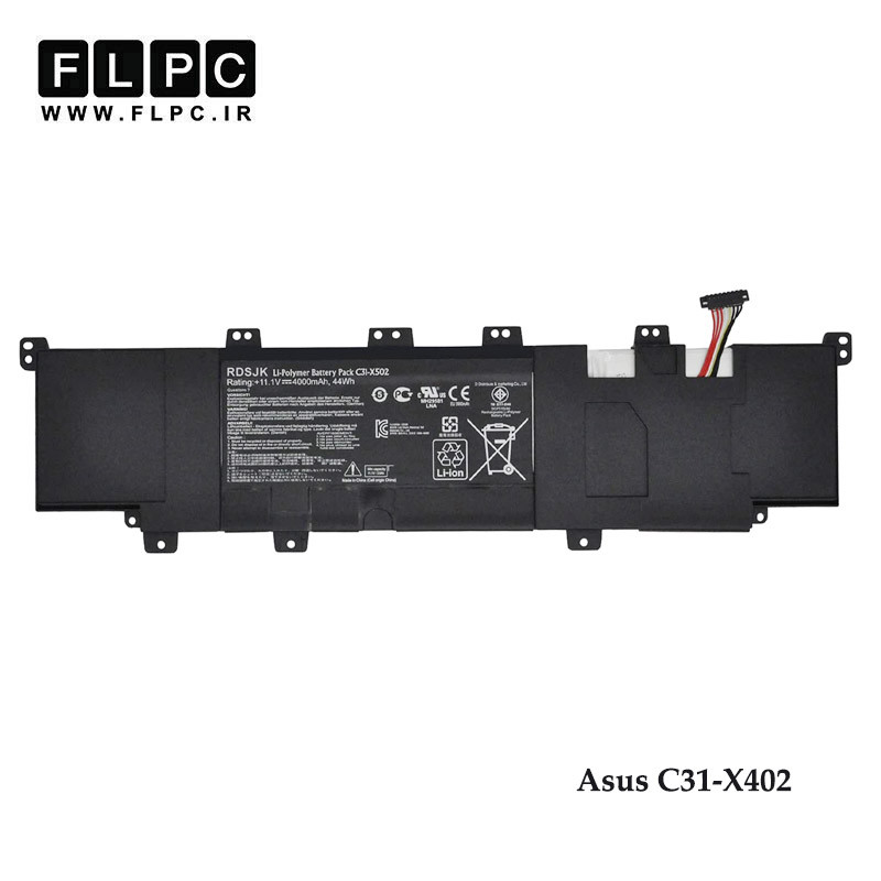 باتری لپ تاپ ایسوس Asus C31-X402 _3500mAh برند ONYX