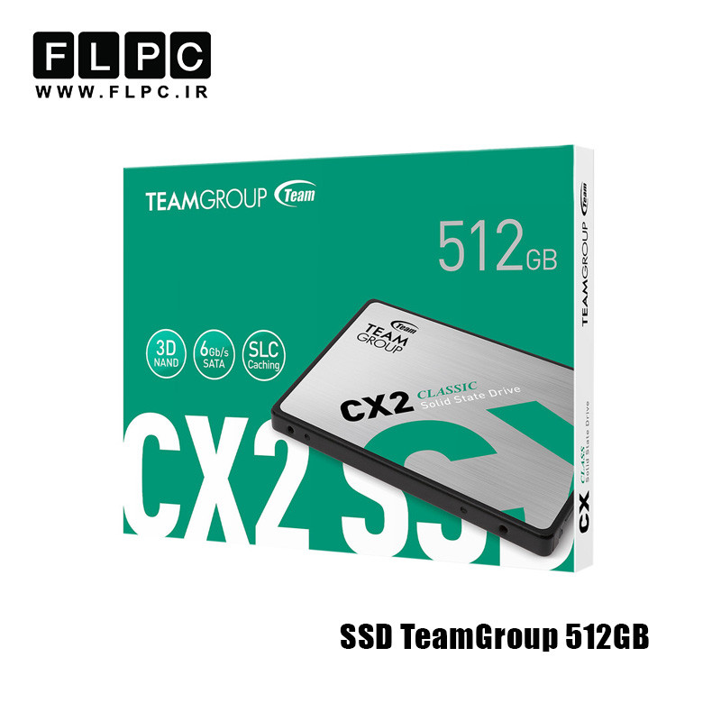 هارد ssd ساتا 512 گیگابایت Team Group مدل CX2