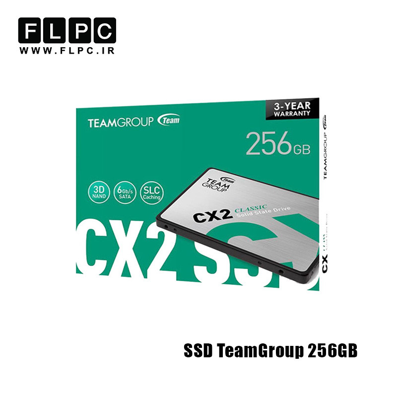 هارد ssd ساتا 256 گیگابایت Team Group مدل CX2