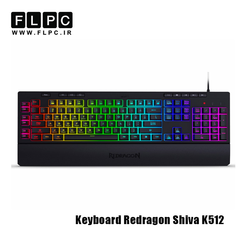 کیبورد ردراگون مدل Redragon Shiva K512