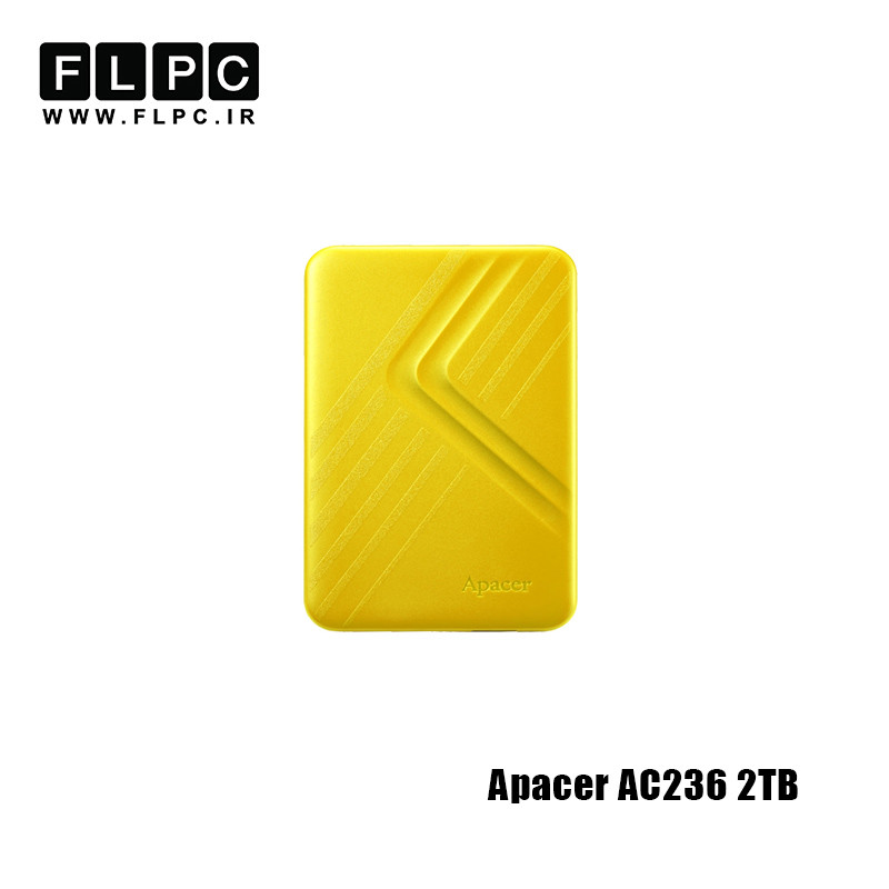 هارد اکسترنال اپیسر مدل Apacer AC236 2TB زرد