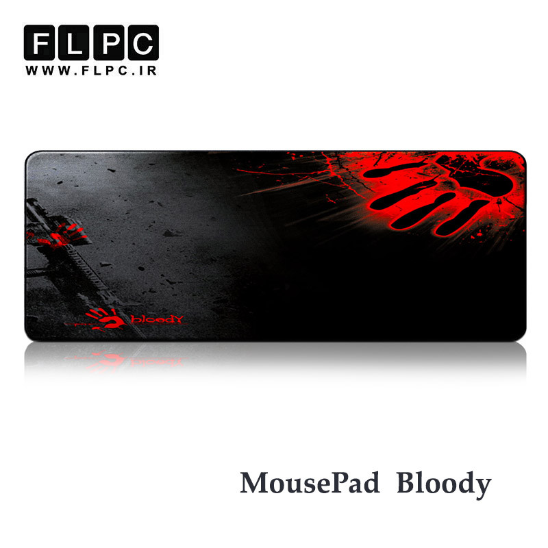 ماوس پد گیمینگ طرح Bloody سایز 30*80 سانتی متر