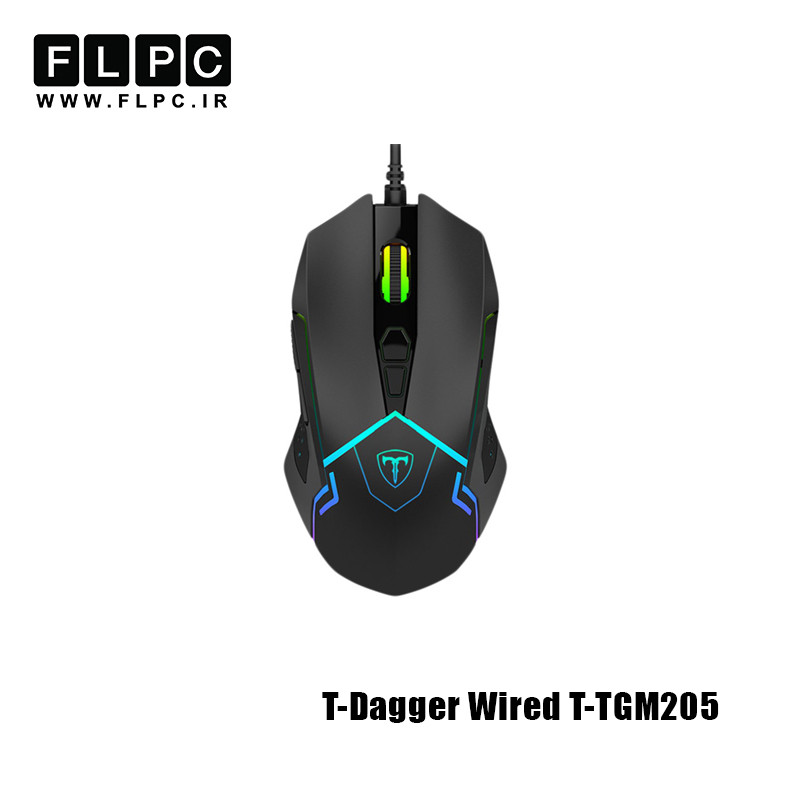 موس سیمی گیمینگ تی دگر مدل T-Dagger T-TGM205 (SENIOR)