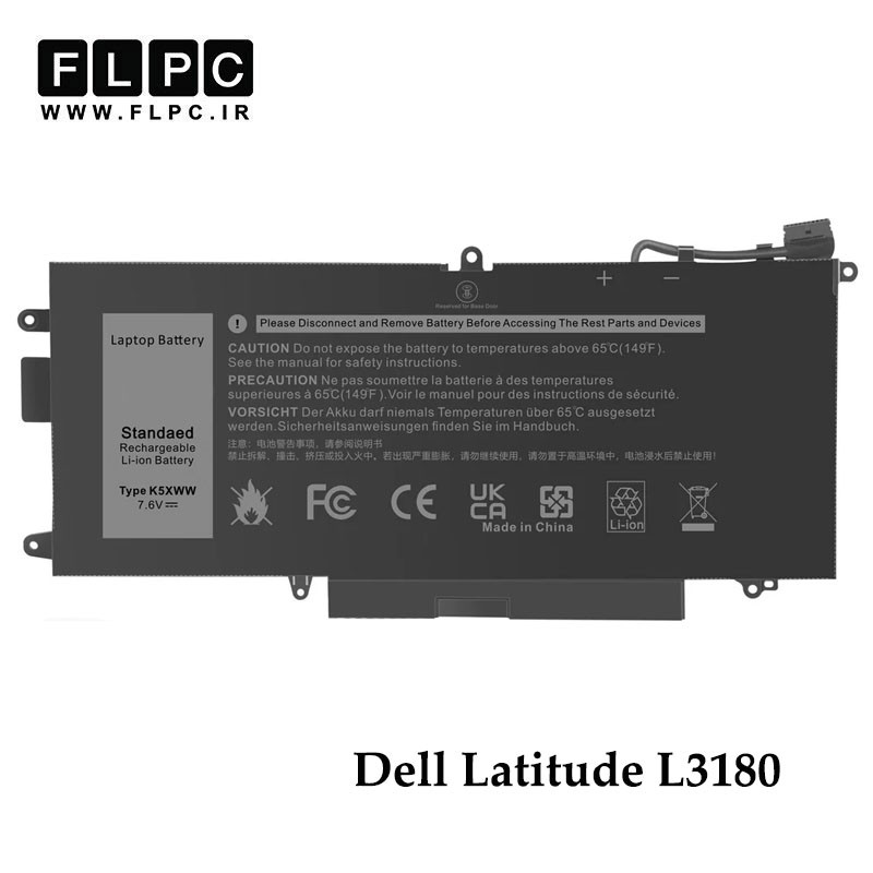 باتری لپ تاپ دل Dell Latitude L3180 _7800mAh برند GIMO Plus