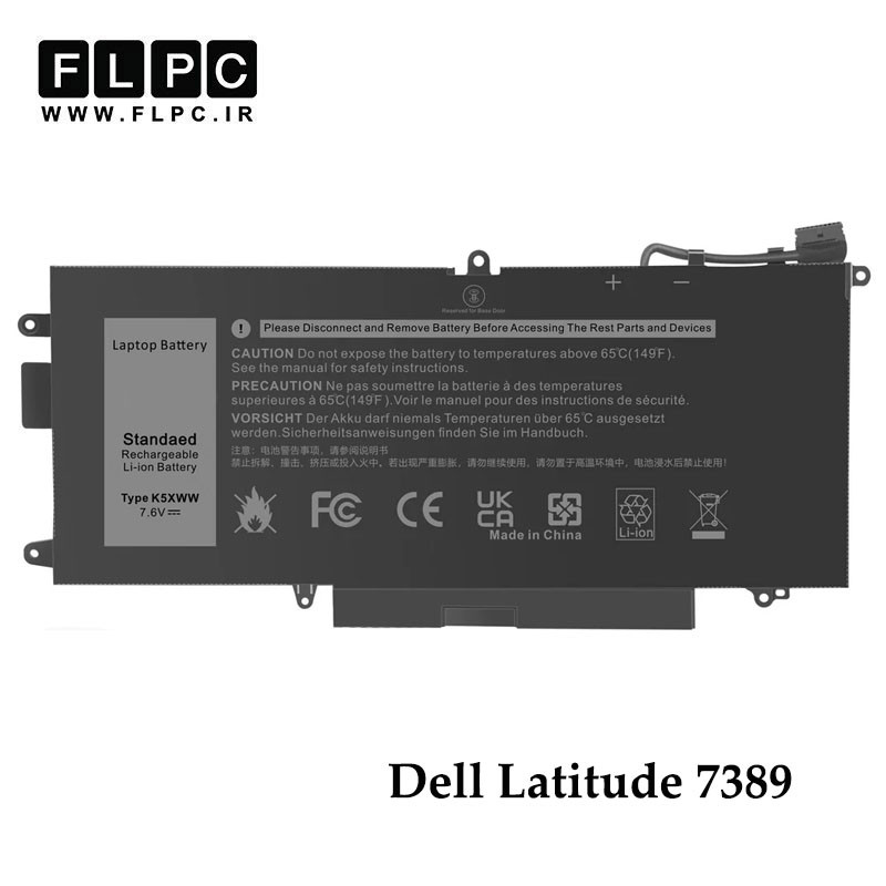باتری لپ تاپ دل Dell Latitude 7389 _7800mAh برند GIMO Plus