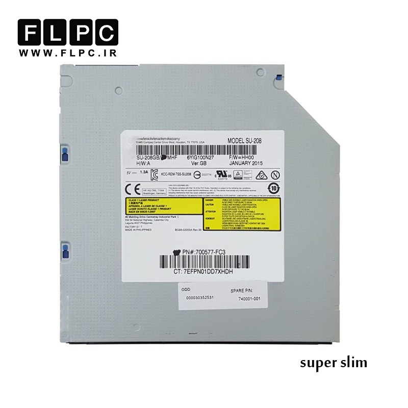 درایو لپ تاپ دی وی دی رایتر HP Sata Superslim _9.5mm