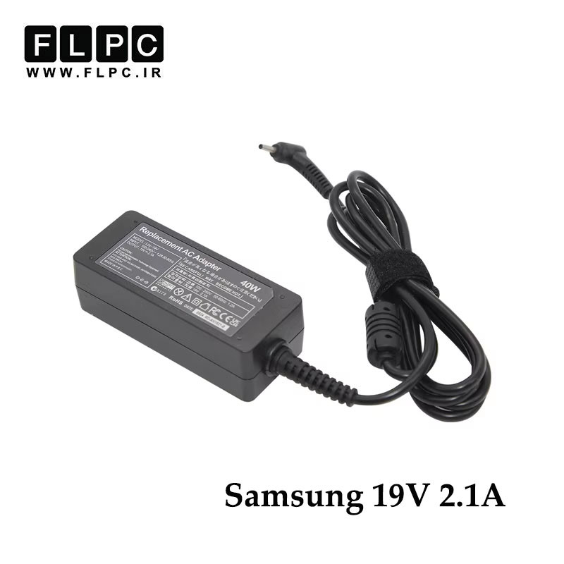آداپتور لپ تاپ سامسونگ Samsung 19V 2.1A Org _ 2.5*0.7