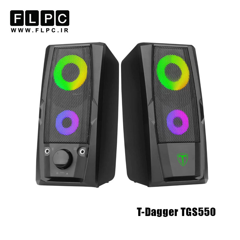 اسپیکر گیمینگ تی دگر مدل T-Dagger Matrix TGS550 RGB