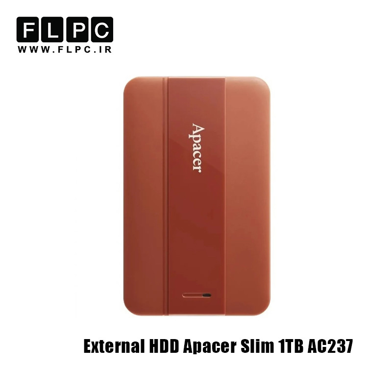 هارد اکسترنال 1 ترابایت Apacer مدل AC237 قرمز
