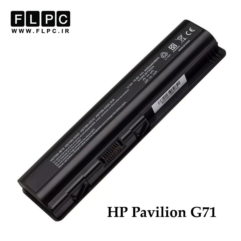 باتری لپ تاپ اچ پی HP Pavilion G71 _4400mAh برند GIMO Plus