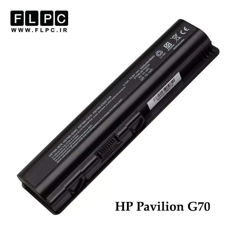باتری لپ تاپ اچ پی HP Pavilion G70 _4400mAh برند GIMO Plus