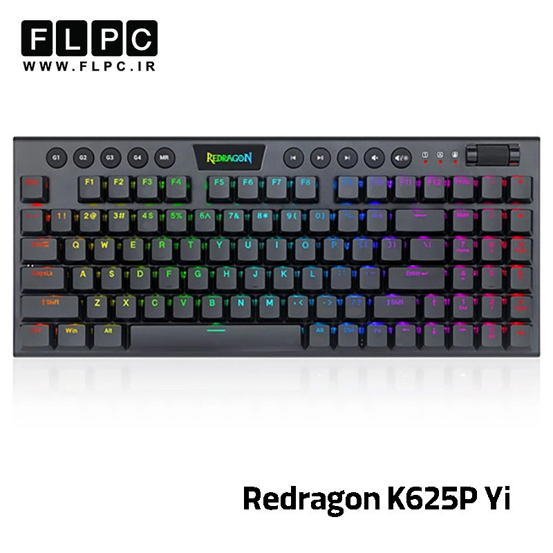 کیبورد گیمینگ باسیم ردراگون مدل Redragon K625 KB (Yi)