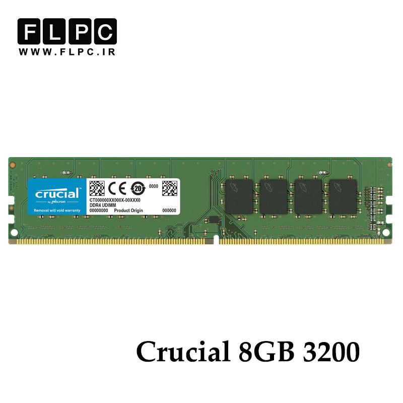 رم کامپیوتر 8 گیگ Crucial DDR4-PC4 (3200)