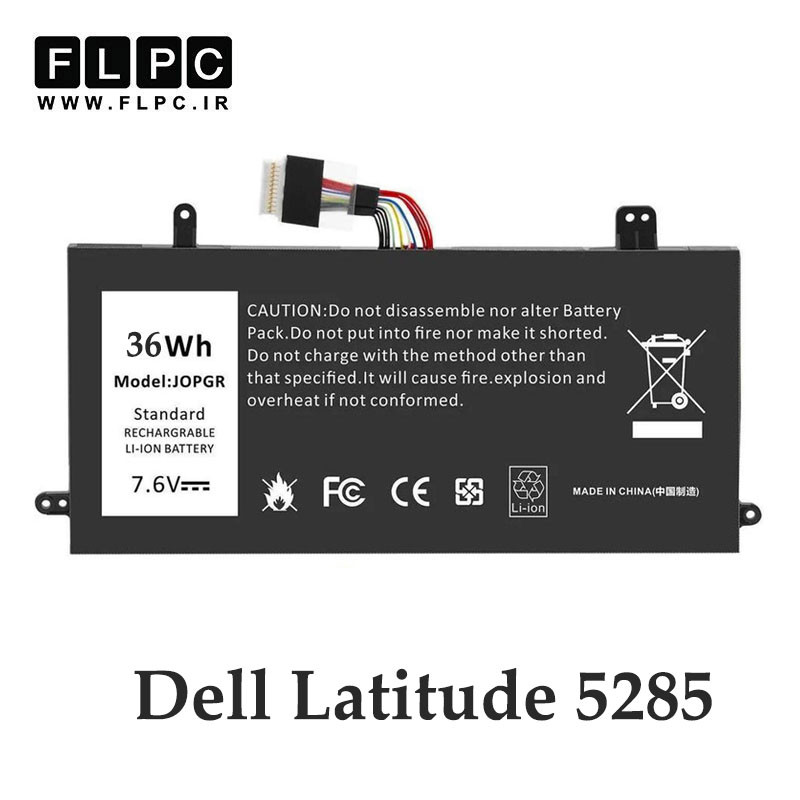 باتری لپ تاپ دل Dell Latitude 5285 _4800mAh برند ONYX