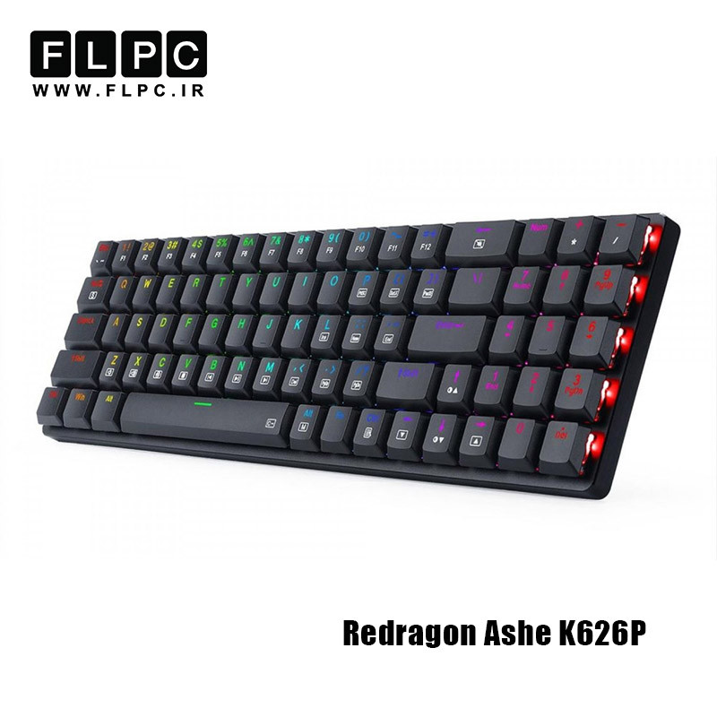 کیبورد گیمینگ ردراگون مدل Redragon Ashe K626P