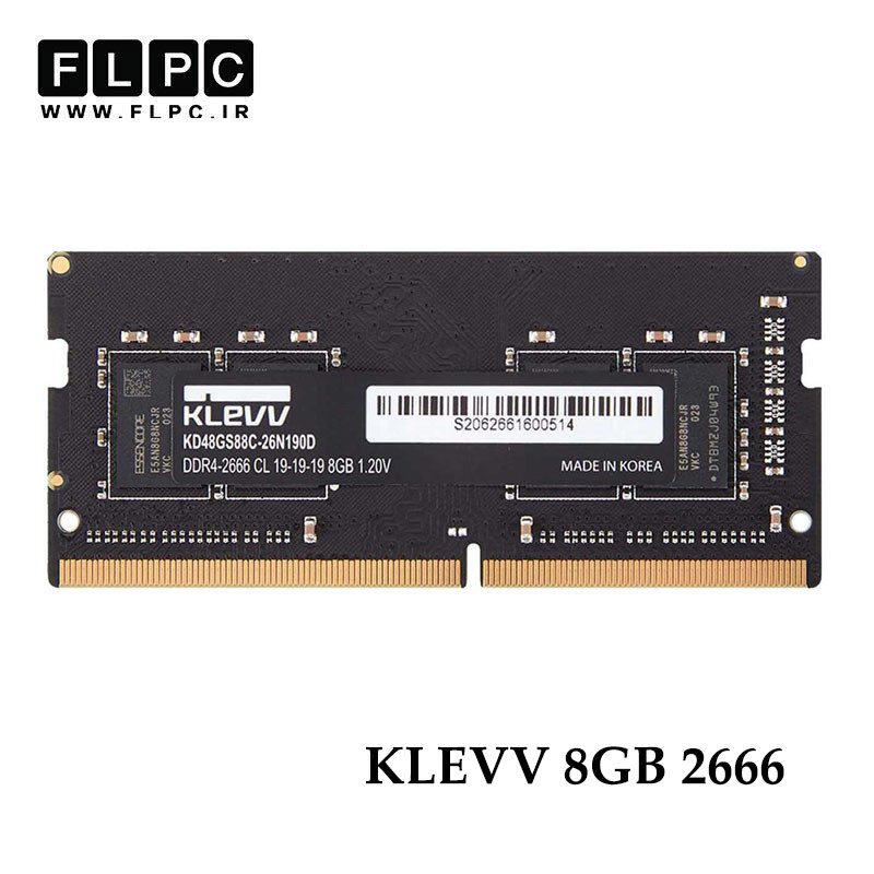 رم لپ تاپ 8 گیگ KLEVV DDR4-PC4 (2666)